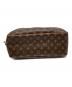 中古・古着 LOUIS VUITTON (ルイ ヴィトン) ドーヴィル(ボーリングヴァニティ) ブラウン：50000円