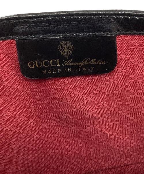 GUCCI（グッチ）GUCCI (グッチ) GG　ショルダーバッグ ブラックの古着・服飾アイテム