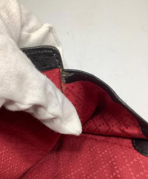 GUCCI（グッチ）GUCCI (グッチ) GG　ショルダーバッグ ブラックの古着・服飾アイテム