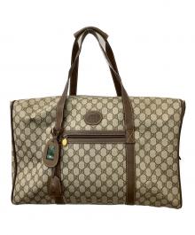GUCCI（グッチ）の古着「GG 	ボストンバッグ」｜ベージュ