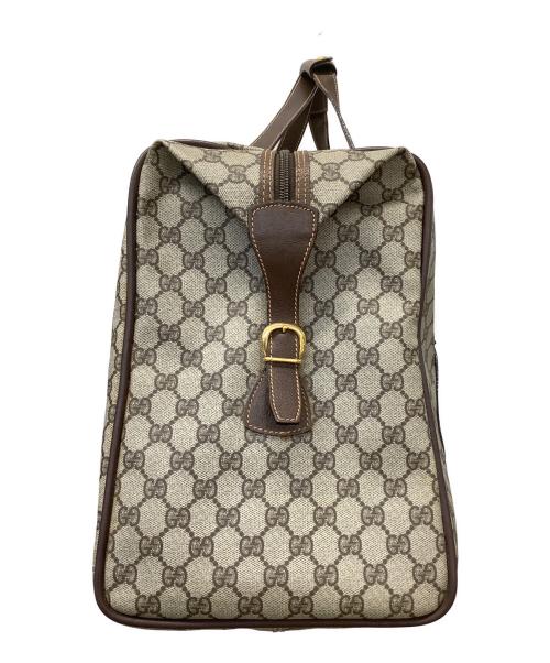 GUCCI（グッチ）GUCCI (グッチ) GG 	ボストンバッグ ベージュの古着・服飾アイテム