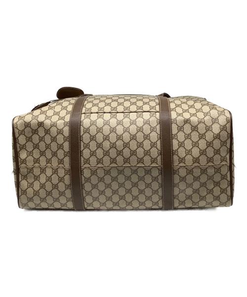 GUCCI（グッチ）GUCCI (グッチ) GG 	ボストンバッグ ベージュの古着・服飾アイテム