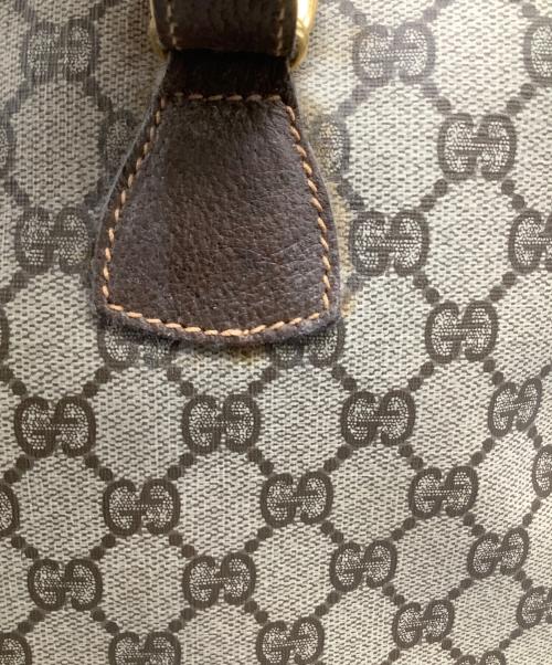 GUCCI（グッチ）GUCCI (グッチ) GG 	ボストンバッグ ベージュの古着・服飾アイテム