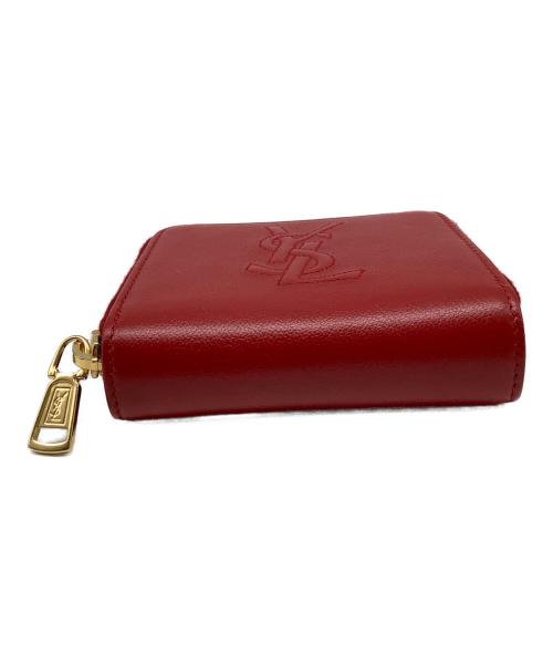 Yves Saint Laurent（イヴサンローラン）Yves Saint Laurent (イヴサンローラン) 2つ折り財布 レッドの古着・服飾アイテム