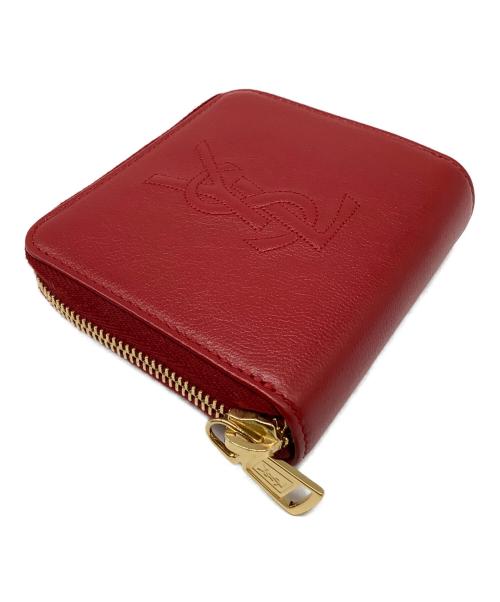 Yves Saint Laurent（イヴサンローラン）Yves Saint Laurent (イヴサンローラン) 2つ折り財布 レッドの古着・服飾アイテム