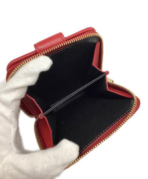 Yves Saint Laurent（イヴサンローラン）Yves Saint Laurent (イヴサンローラン) 2つ折り財布 レッドの古着・服飾アイテム