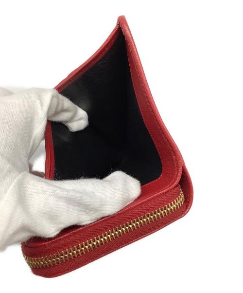 Yves Saint Laurent（イヴサンローラン）Yves Saint Laurent (イヴサンローラン) 2つ折り財布 レッドの古着・服飾アイテム