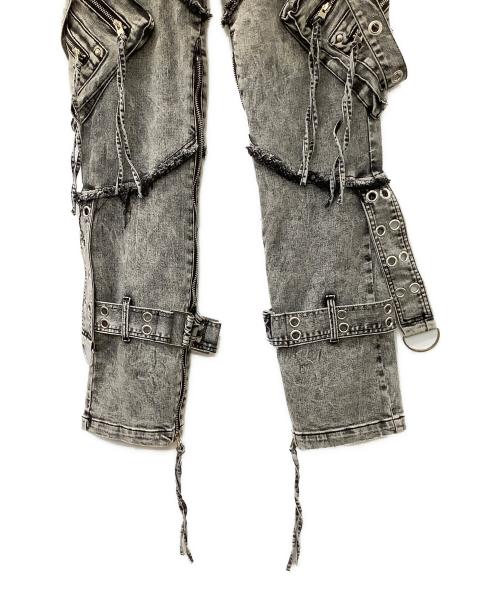 REFLEM（レフレム）REFLEM (レフレム) デニムパンツ ブラック サイズ:Mの古着・服飾アイテム