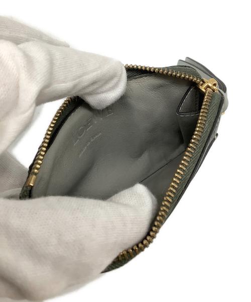 LOEWE（ロエベ）LOEWE (ロエベ) コインカードホルダー グリーンの古着・服飾アイテム