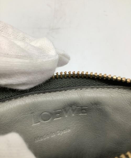 LOEWE（ロエベ）LOEWE (ロエベ) コインカードホルダー グリーンの古着・服飾アイテム
