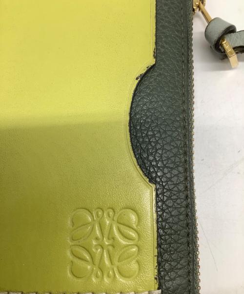 LOEWE（ロエベ）LOEWE (ロエベ) コインカードホルダー グリーンの古着・服飾アイテム