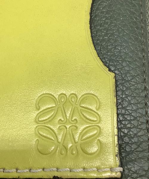 LOEWE（ロエベ）LOEWE (ロエベ) コインカードホルダー グリーンの古着・服飾アイテム