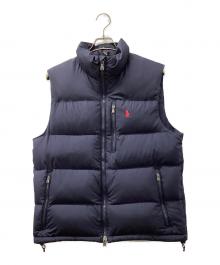 POLO RALPH LAUREN（ポロ・ラルフローレン）の古着「ダウンベスト」｜ネイビー