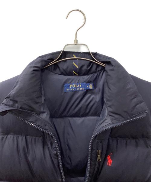 POLO RALPH LAUREN（ポロ・ラルフローレン）POLO RALPH LAUREN (ポロ・ラルフローレン) ダウンベスト ネイビー サイズ:Mの古着・服飾アイテム