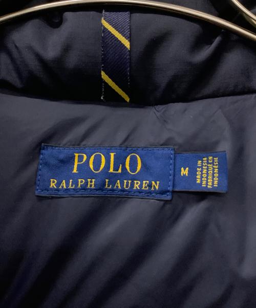 POLO RALPH LAUREN（ポロ・ラルフローレン）POLO RALPH LAUREN (ポロ・ラルフローレン) ダウンベスト ネイビー サイズ:Mの古着・服飾アイテム