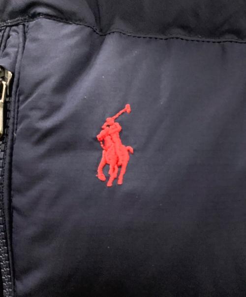 POLO RALPH LAUREN（ポロ・ラルフローレン）POLO RALPH LAUREN (ポロ・ラルフローレン) ダウンベスト ネイビー サイズ:Mの古着・服飾アイテム