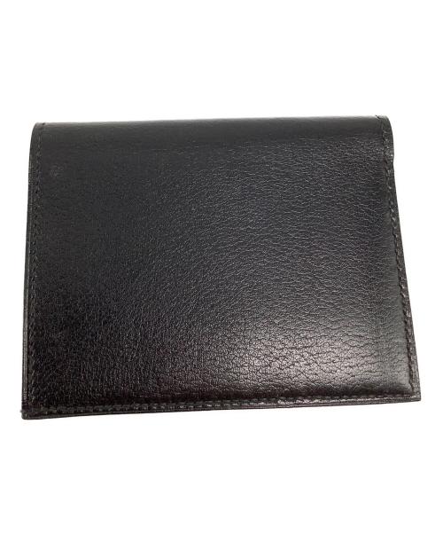 HERMES（エルメス）HERMES (エルメス) 2つ折り札入れ ブラックの古着・服飾アイテム