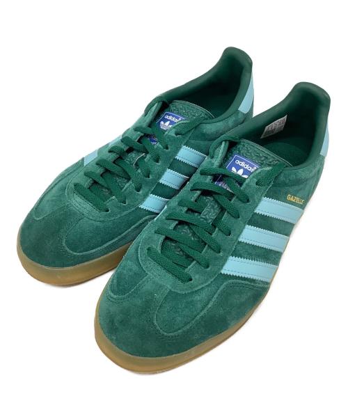 adidas Originals（アディダスオリジナル）adidas Originals (アディダスオリジナル) GAZELLE INDOOR グリーン サイズ:US91/2の古着・服飾アイテム