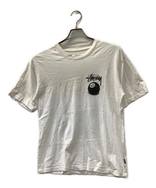 NIKE（ナイキ）NIKE (ナイキ) stussy (ステューシー) 半袖カットソー ホワイト サイズ:Mの古着・服飾アイテム