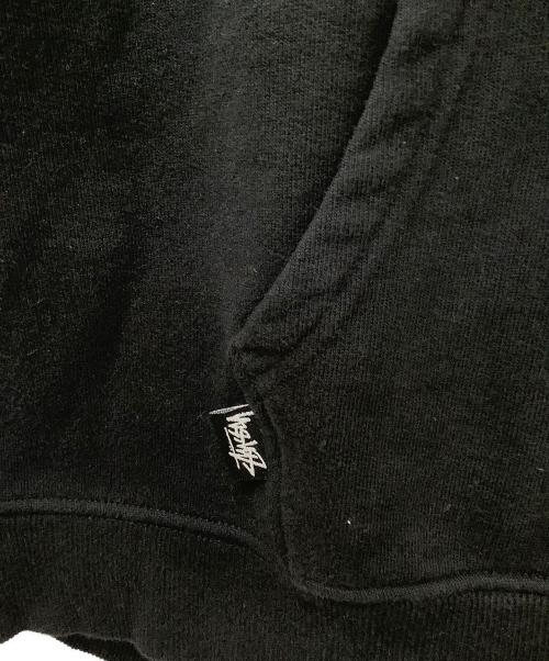 stussy（ステューシー）stussy (ステューシー) ジップパーカー ブラック サイズ:Lの古着・服飾アイテム