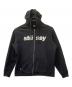 stussy（ステューシー）の古着「ジップパーカー」｜ブラック
