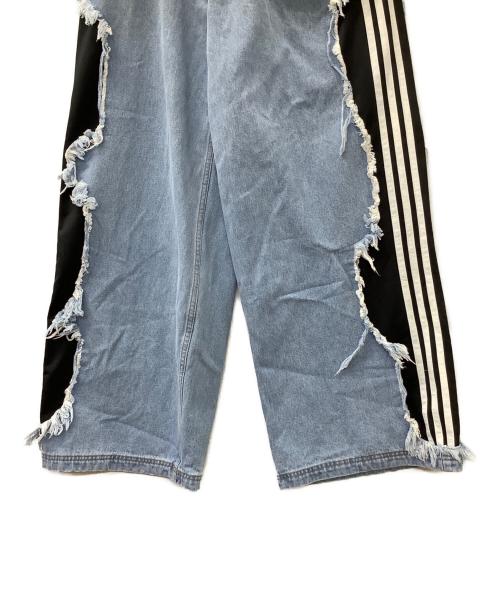 adidas Originals（アディダスオリジナル）adidas Originals (アディダスオリジナル) Adilenium 5.0 デコンストラクテッド ブラック×インディゴ サイズ:XL 未使用品の古着・服飾アイテム