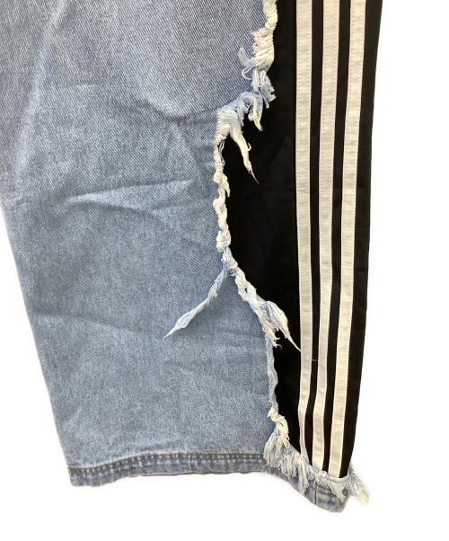adidas Originals（アディダスオリジナル）adidas Originals (アディダスオリジナル) Adilenium 5.0 デコンストラクテッド ブラック×インディゴ サイズ:XL 未使用品の古着・服飾アイテム