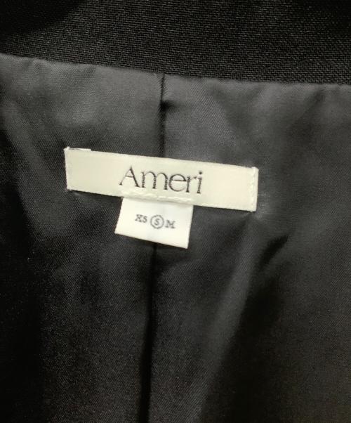 Ameri（アメリ）Ameri (アメリ) 3WAY PIN TUCK LAYERED VEST ブラック サイズ:S 未使用品の古着・服飾アイテム