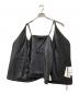 中古・古着 Ameri (アメリ) 3WAY PIN TUCK LAYERED VEST ブラック サイズ:S 未使用品：10000円