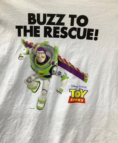 WEBER（ウェーバー）WEBER (ウェーバー) DISNEY (ディズニー) バズライトイヤー 半袖Tシャツ ホワイト サイズ:XLの古着・服飾アイテム
