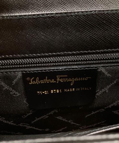 Salvatore Ferragamo（サルヴァトーレ フェラガモ）Salvatore Ferragamo (サルヴァトーレ フェラガモ) ガンチーニ ブラックの古着・服飾アイテム