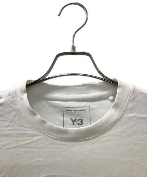 Y-3（ワイスリー）Y-3 (ワイスリー) 半袖カットソー ホワイト サイズ:Mの古着・服飾アイテム