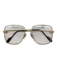 Cartier（カルティエ）の古着「伊達眼鏡」｜ゴールド