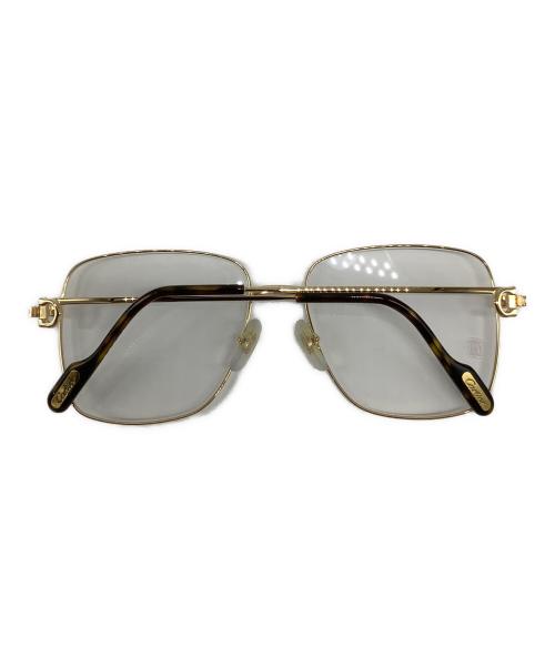 Cartier（カルティエ）Cartier (カルティエ) 伊達眼鏡 ゴールド サイズ:-の古着・服飾アイテム