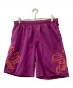 SUPREMEシュプリーム）の古着「23SS Old English Nylon Short」｜パープル