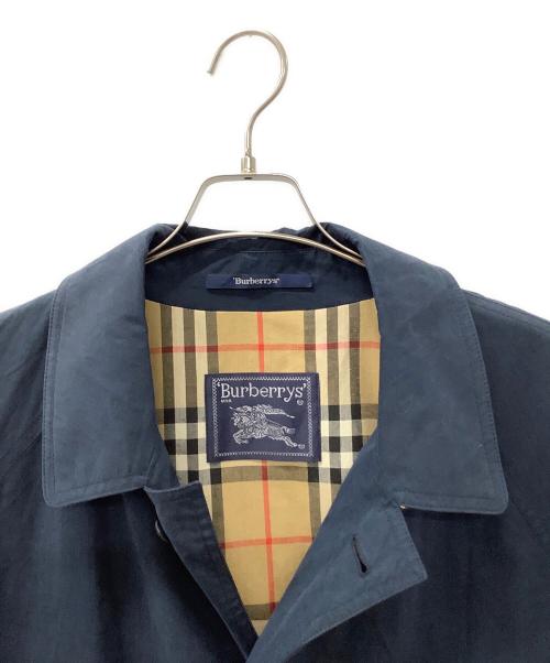 Burberry's（バーバリーズ）Burberry's (バーバリーズ) ハーフコート ネイビー サイズ:XLの古着・服飾アイテム