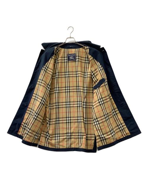 Burberry's（バーバリーズ）Burberry's (バーバリーズ) ハーフコート ネイビー サイズ:XLの古着・服飾アイテム