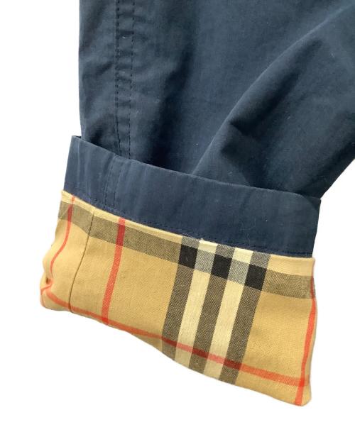 Burberry's（バーバリーズ）Burberry's (バーバリーズ) ハーフコート ネイビー サイズ:XLの古着・服飾アイテム