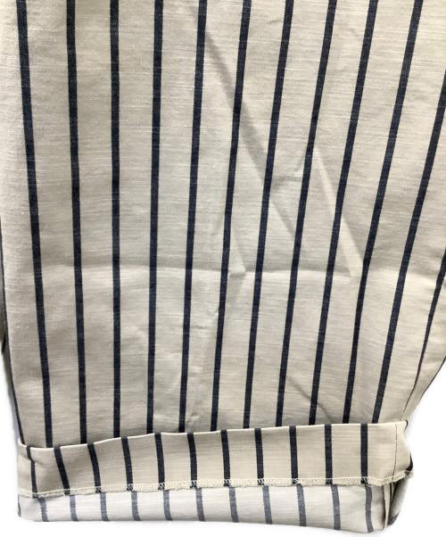 ADORE（アドーア）ADORE (アドーア) ワイドパンツ ベージュ×ブラック サイズ:38の古着・服飾アイテム