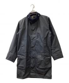 Barbour（バブアー）の古着「BORDER WAXED COTTON」｜ネイビー