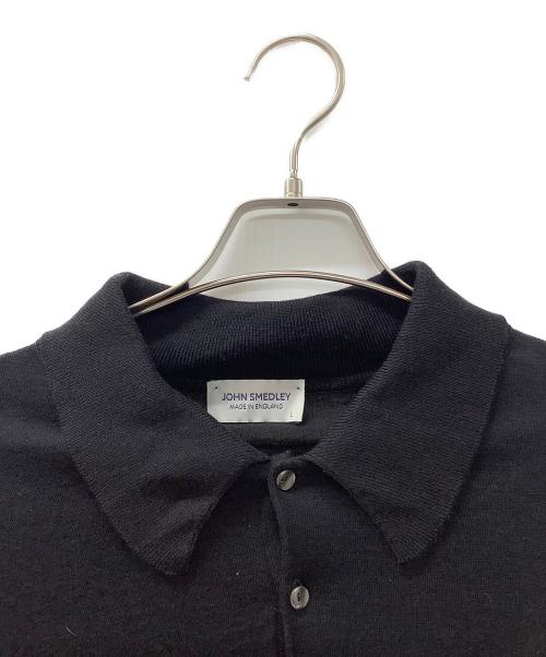 JOHN SMEDLEY（ジョンスメドレー）JOHN SMEDLEY (ジョンスメドレー) 薄手ニット ブラック サイズ:Lの古着・服飾アイテム