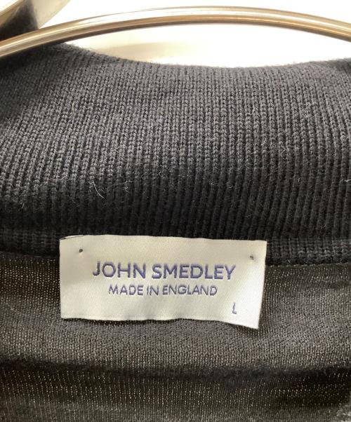 JOHN SMEDLEY（ジョンスメドレー）JOHN SMEDLEY (ジョンスメドレー) 薄手ニット ブラック サイズ:Lの古着・服飾アイテム