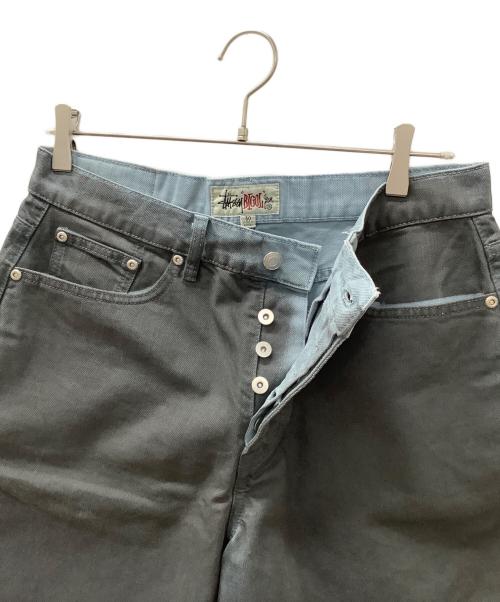 stussy（ステューシー）stussy (ステューシー) Spray Dye Big OL Short グレー サイズ:30の古着・服飾アイテム