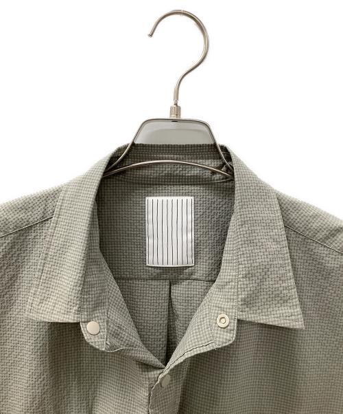Stripes For Creative（ストライプ フォー クリエイティブ）Stripes For Creative (ストライプ フォー クリエイティブ) SNAP SHIRT グレー サイズ: XXXXLの古着・服飾アイテム