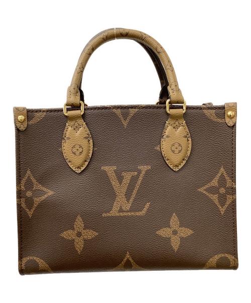 LOUIS VUITTON（ルイ ヴィトン）LOUIS VUITTON (ルイ ヴィトン) オンザゴーPM ブラウンの古着・服飾アイテム