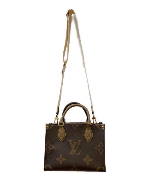 LOUIS VUITTON（ルイ ヴィトン）LOUIS VUITTON (ルイ ヴィトン) オンザゴーPM ブラウンの古着・服飾アイテム