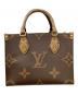 LOUIS VUITTON（ルイ ヴィトン）の古着「オンザゴーPM」｜ブラウン