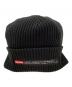 SUPREME（シュプリーム）の古着「ニット帽」｜ブラック