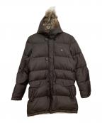 BURBERRY BLACK LABELバーバリーブラックレーベル）の古着「ダウンコート」｜ブラウン