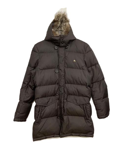 BURBERRY BLACK LABEL（バーバリーブラックレーベル）BURBERRY BLACK LABEL (バーバリーブラックレーベル) ダウンコート ブラウン サイズ:Lの古着・服飾アイテム